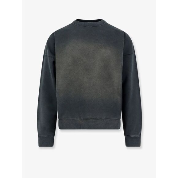 Golden Goose Deluxe Brand Men Cotton Sweatshirt With Distressed Effect - Picture 1 of 3